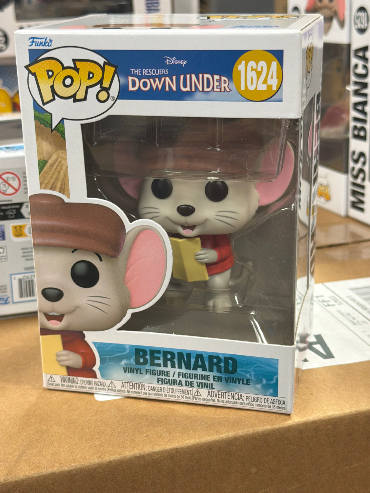 Disney rescuers Bernard 1625 Funko Pop! Vinyl figure