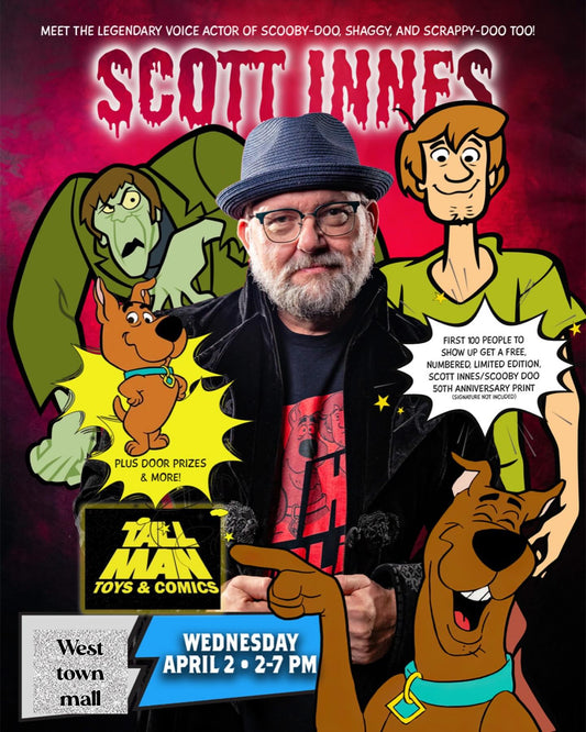 Scott innes Meet and Greet items
