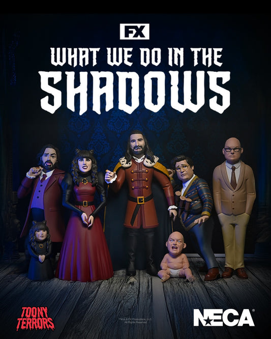 Toony Terrors by NECA What we do in the Shadows action figures