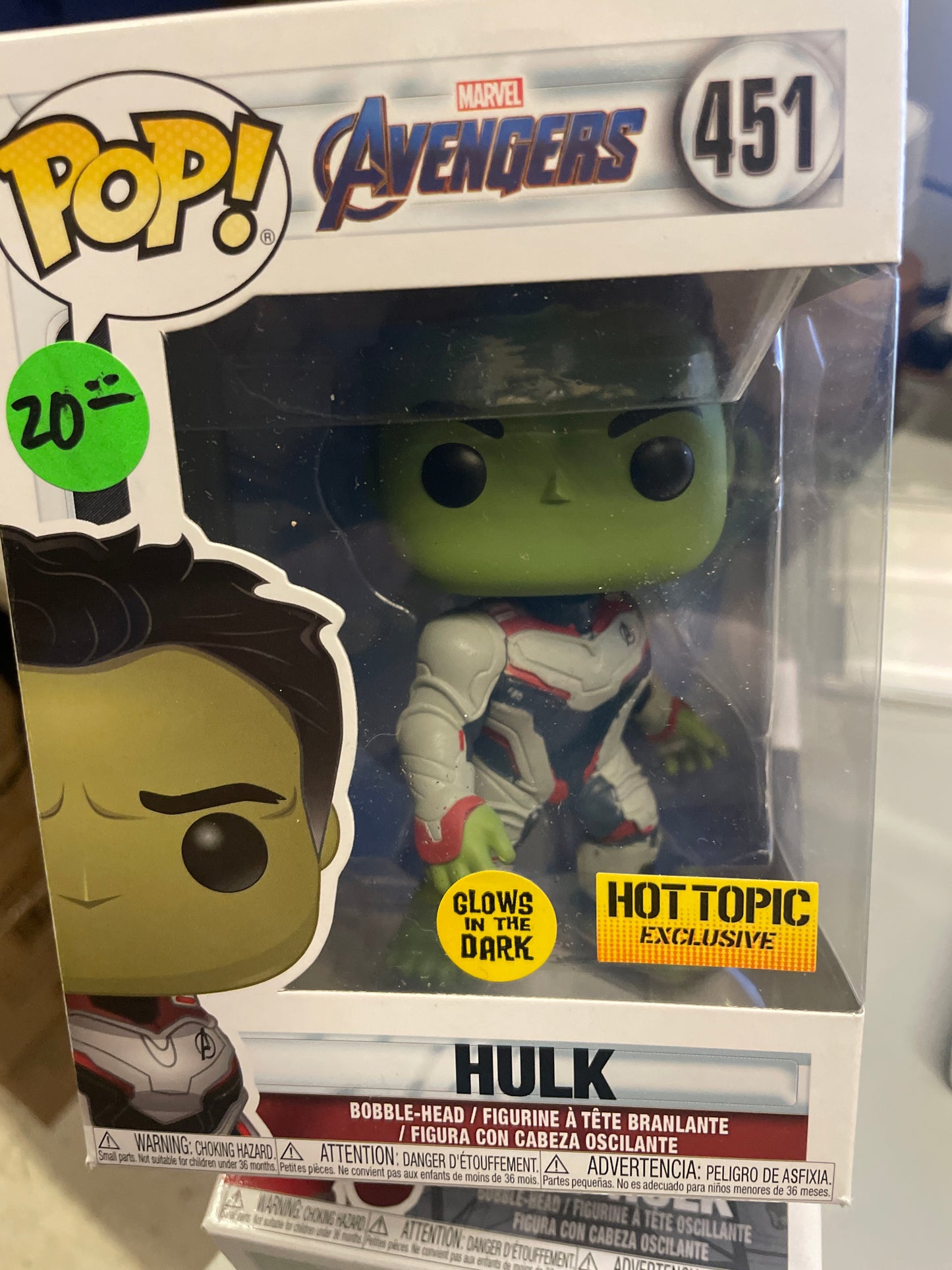 Marvel Avengers Endgame - Hulk #451 - Funko Pop! Vinyl Figure