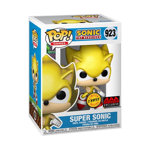 (PREORDER) Sonic the Hedgehog Super Sonic #923 Funko Pop! Vinyl Figure video games
