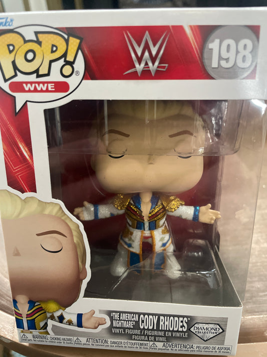 WWE - Cody Rhodes #198 Diamond - Funko Pop! Vinyl Figure (Sports)