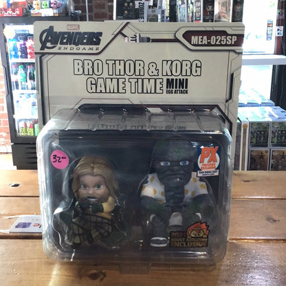 Avengers Endgame - Bro Thor & Korg Game Time - Mini Egg Attack - Beast Kingdom