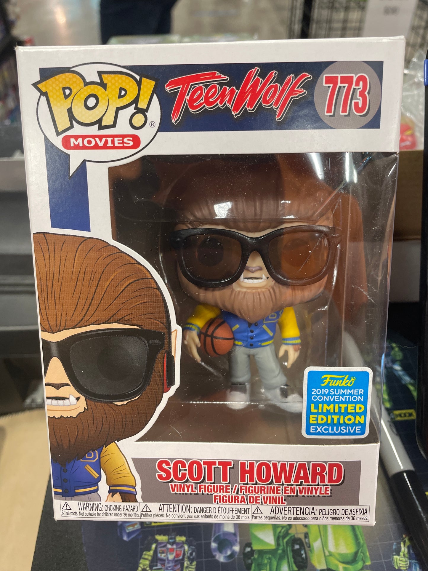 Teen Wolf scott Howard exclusive 773 Funko Pop! Vinyl figure movie