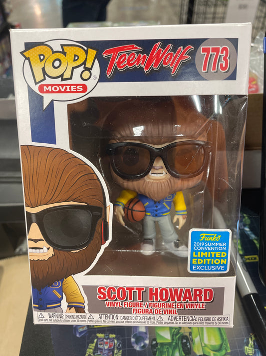 Teen Wolf scott Howard exclusive 773 Funko Pop! Vinyl figure movie
