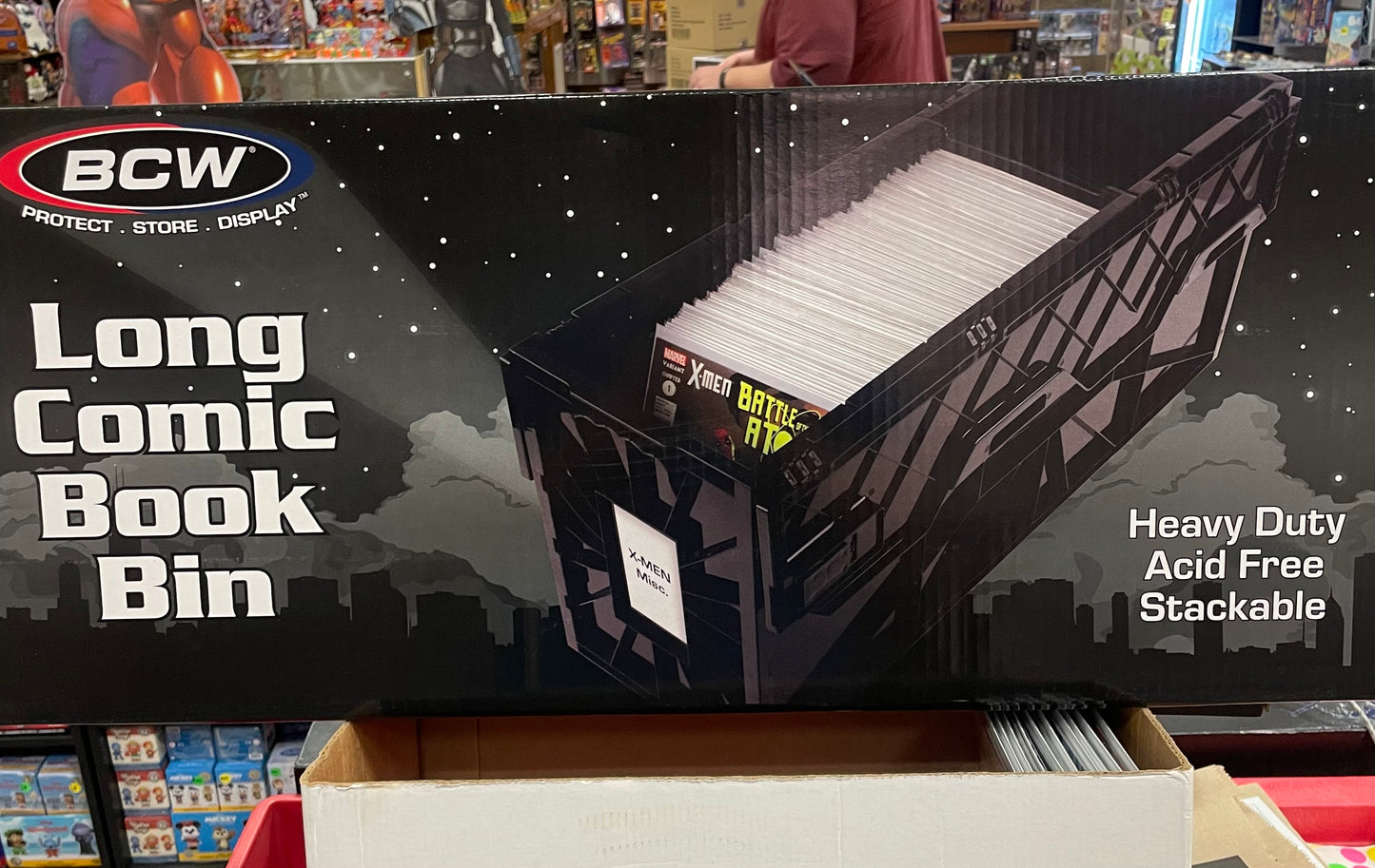 BCW comic book supplies
