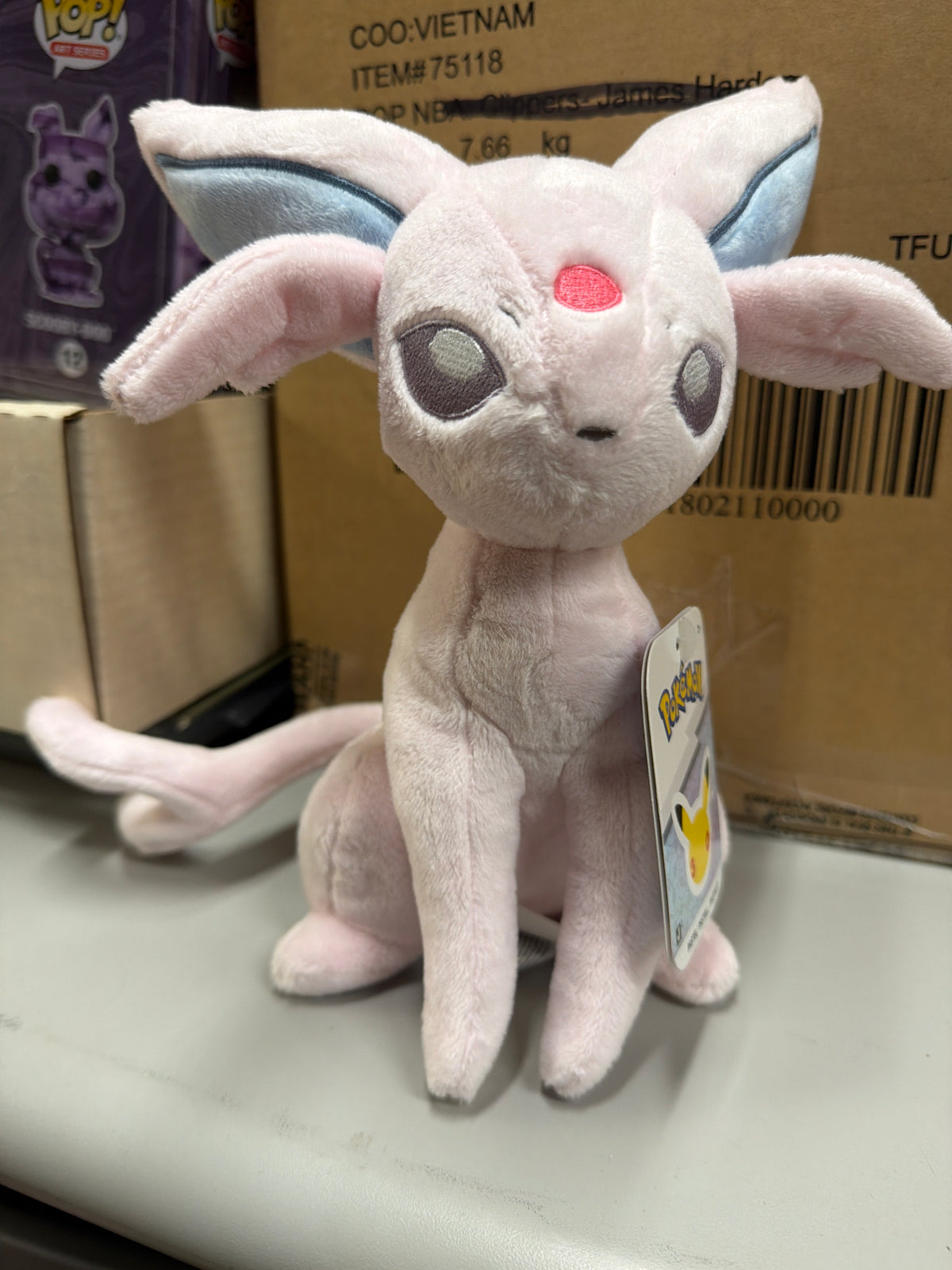 Pokémon plush pastel Espeon brand new