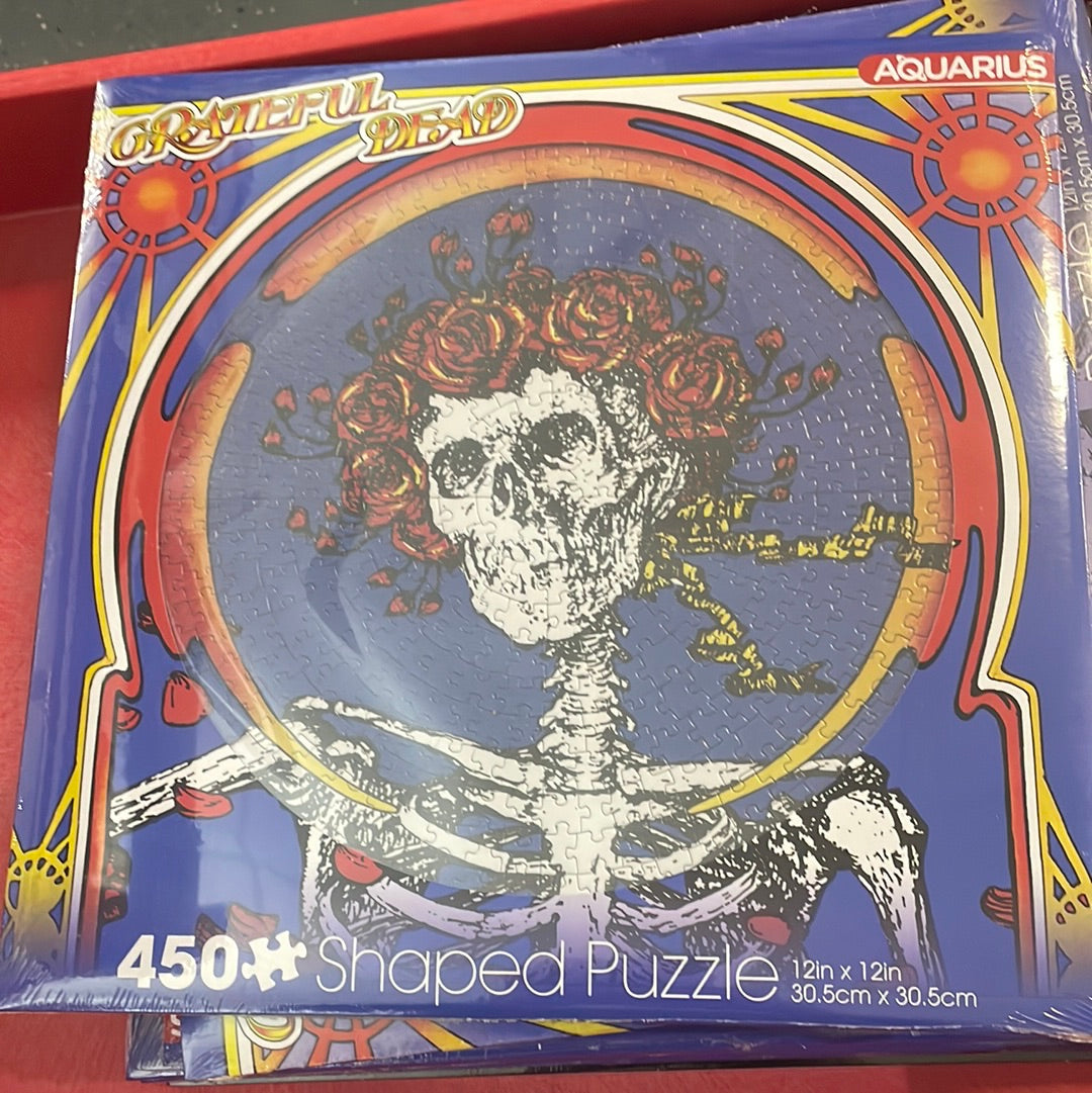 Grateful Dead Rock and Roll Album cover 450 piece puzzle