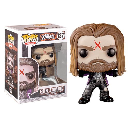 Rob Zombie #137 - Funko Pop! Vinyl Figure (rocks)