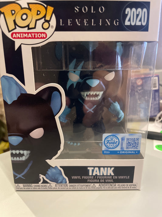 Solo leveling Tank Exclusive 2020 Funko pop vinyl figure anime