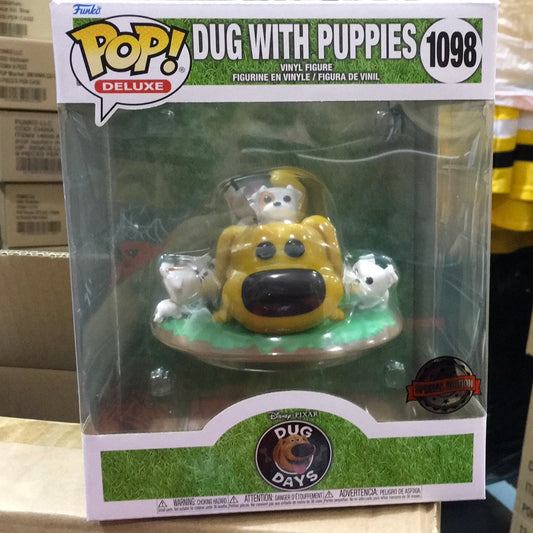 Disney Dug Days with puppies 1098 exclusive funko Pop! Vinyl figure