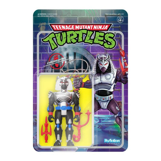 TMNT - Chrome Dome - Super 7 Reaction Figure (cartoon)