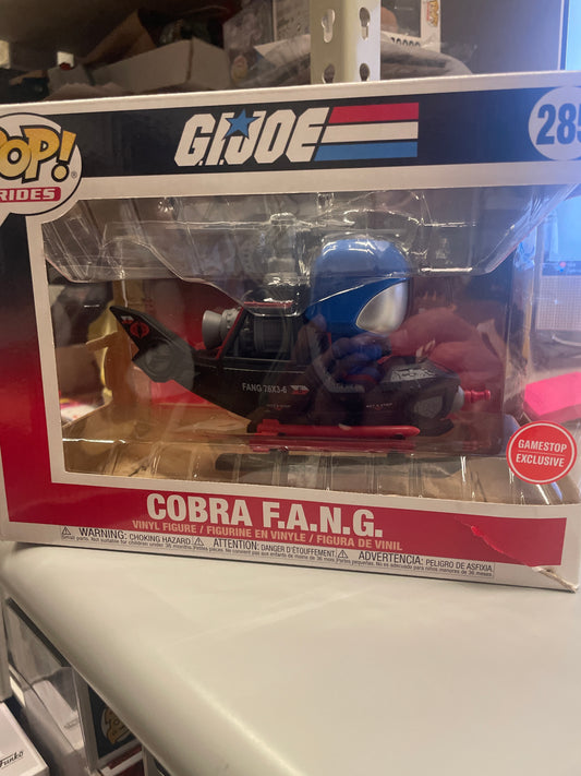 Cobra FANG 285 exclusive Funko Pop! Rides Figure