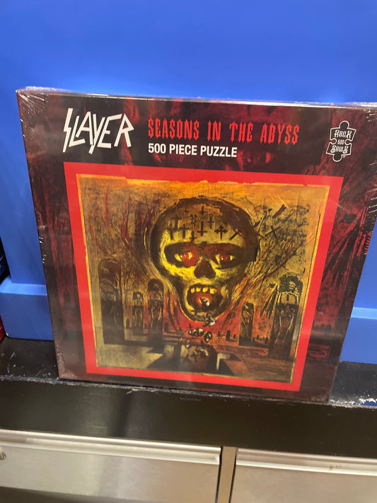 Slayer seasons in the abyss album cover 500 piece puzzle new