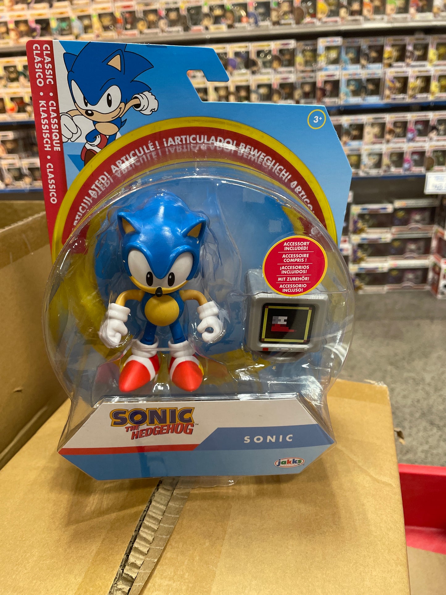 Jakks Sonic the Hedgehog Classic 5 inch