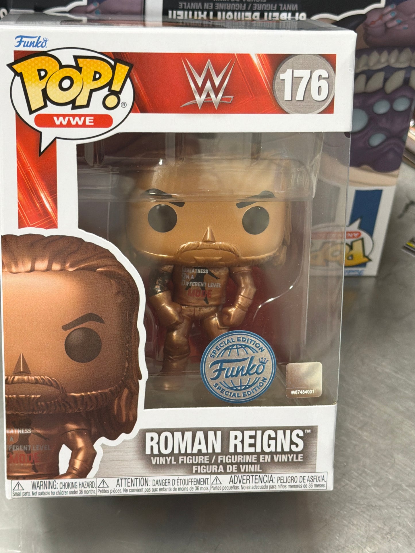 WWE - Roman Reigns #176 bronze - Funko Pop Vinyl Figure (sports)