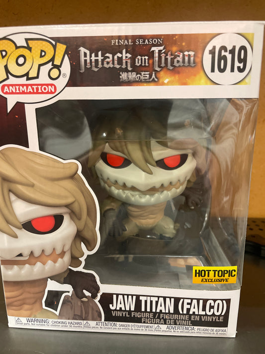 AOT Jaw Titan Falco 1619 - Exclusive Funko Pop! Vinyl Figure anime