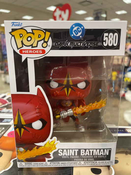 DC Dark Multiverse- Saint Batman 580 Funko Pop! Vinyl Figure