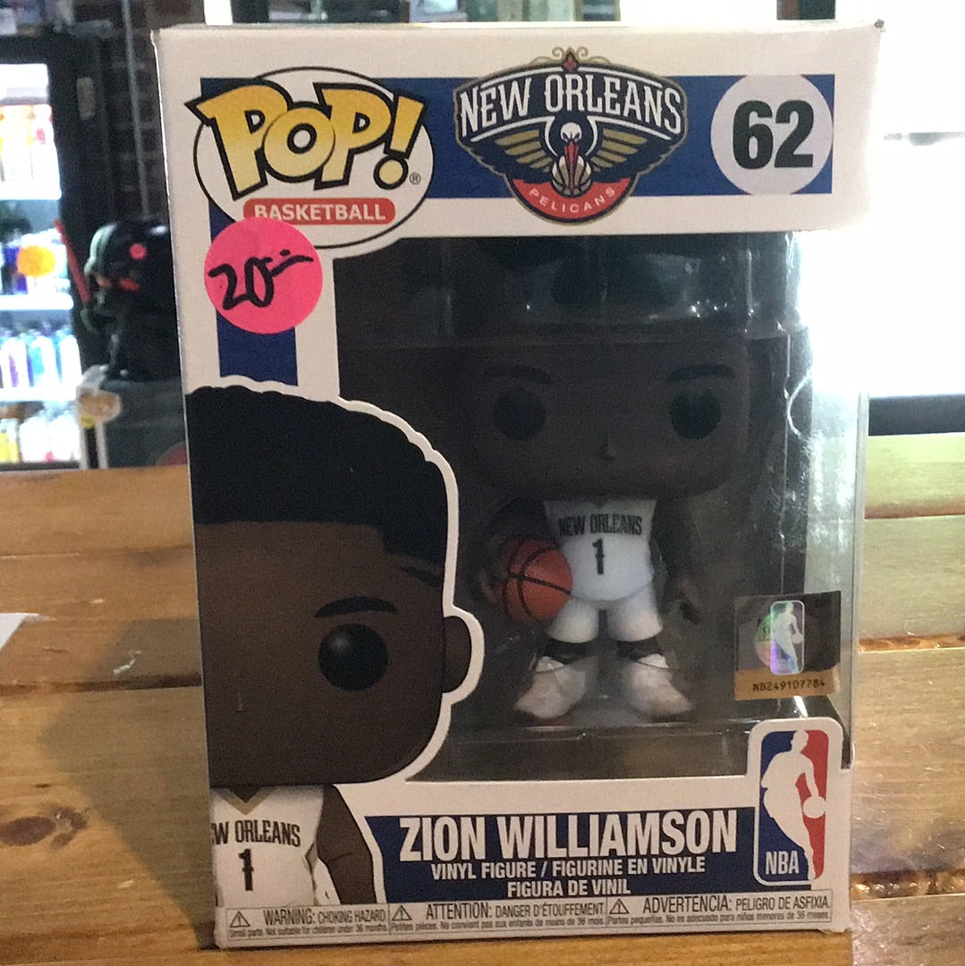 NBA Pelicans - Zion Williamson #62- Funko Pop Basketball (Sports)