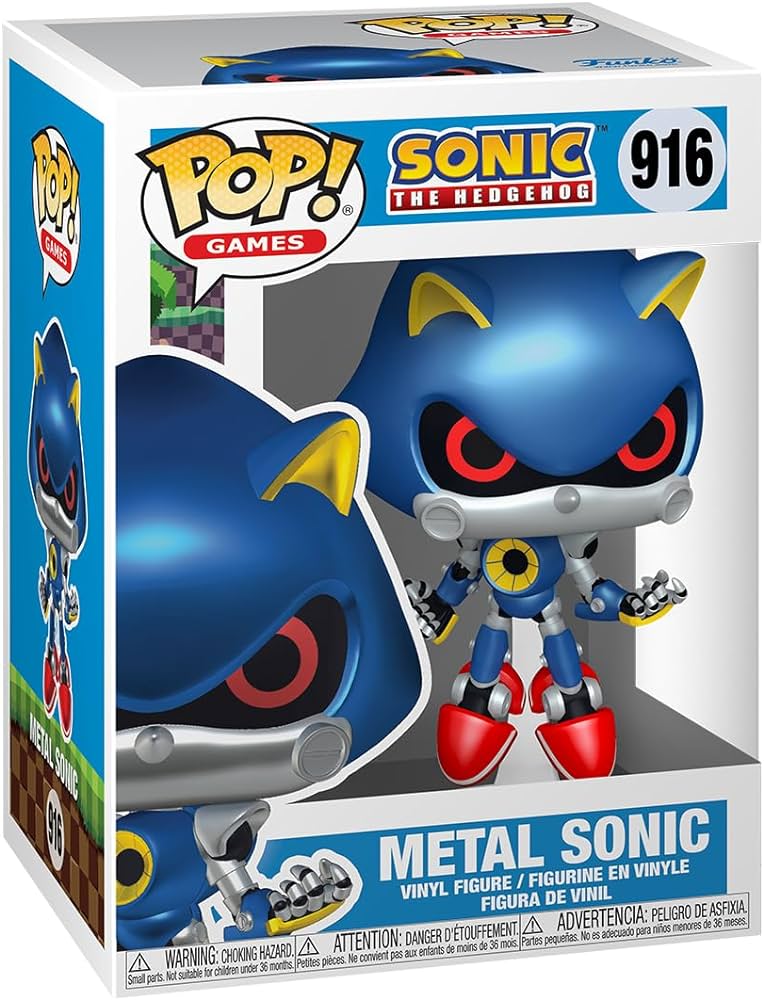Sonic the Hedgehog - metal Sonic #916- Funko Pop! Vinyl Figure (video games)