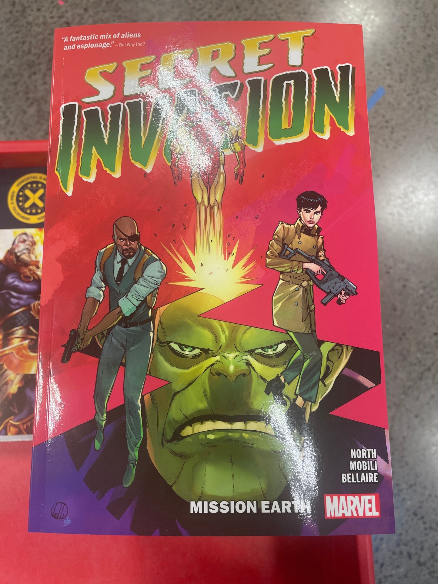 Secret Invasion 2022 Vol .1 Marvel Graphic Novel
