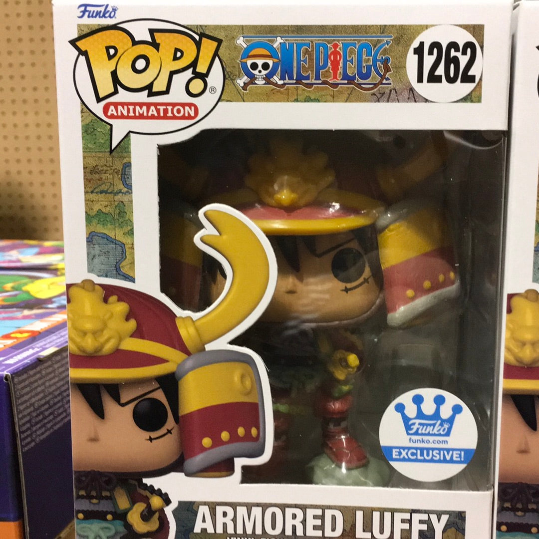 One piece Armored Luffy 1262 exclusive Funko Pop! Vinyl figure anime