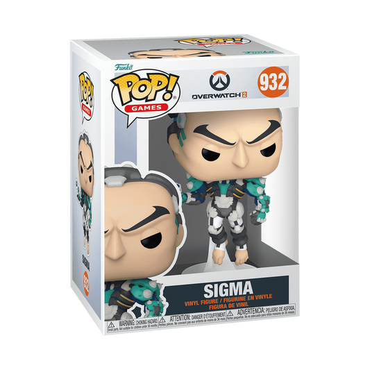 Overwatch 2 - Sigma #932 - Funko Pop! Vinyl Figure (Video Games)