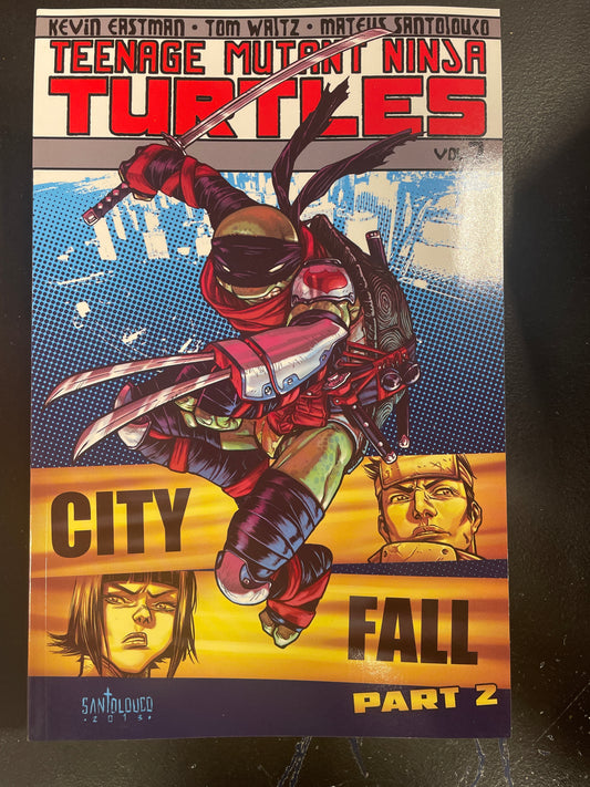TMNT City Fall Pt 2  teenage mutant ninja turtles Graphic Novel
