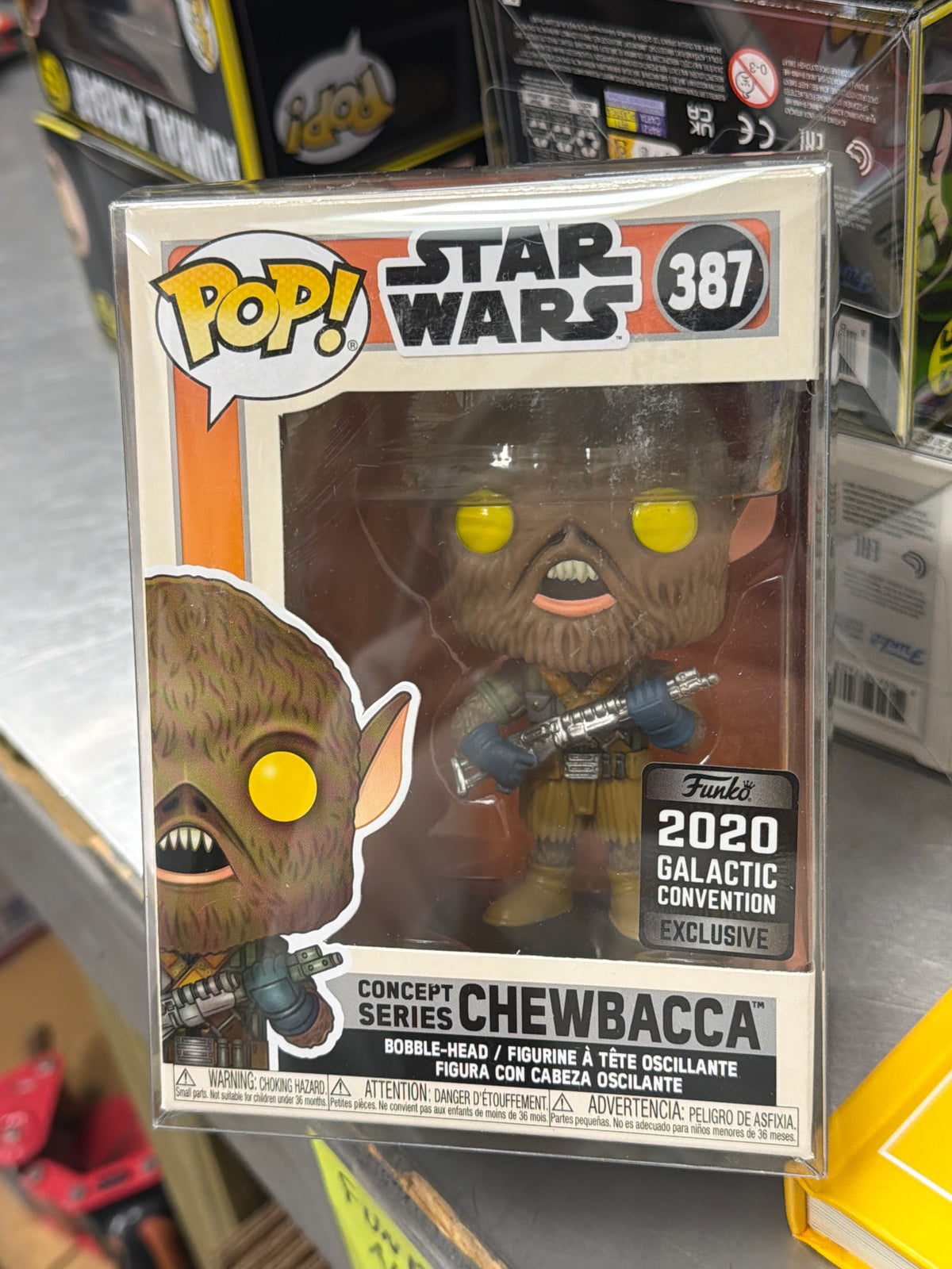 Star Wars: Concept Series - chewbacca #387 - Funko Pop! Vinyl Figure