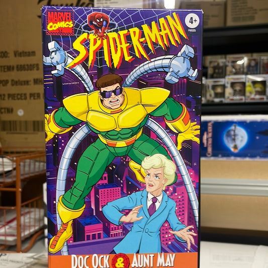 Marvel Legends - spiderman Doctor Octopus/Aunt may 2-pack -Action Figure by Hasbro