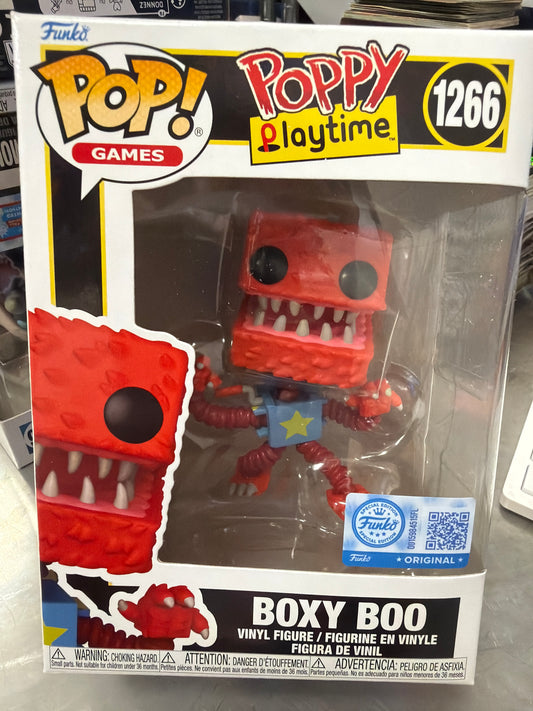 Poppy Playtime Boxy Boo 1266 Funko Pop! Vinyl figure games