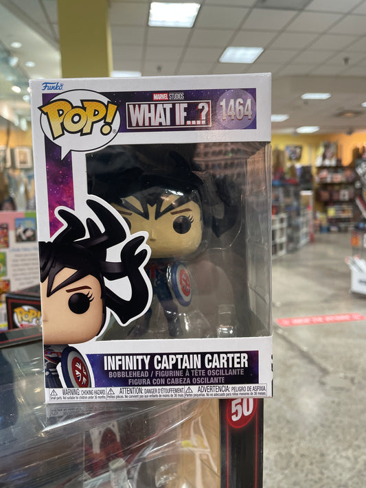 Marvel What If?-Infinity Captain Carter 1464- Funko Pop! Vinyl Figure