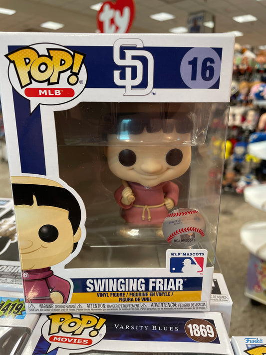 MLB Mascot - Swinging Friar 16 Funko Pop! Vinyl Figure (Sports)