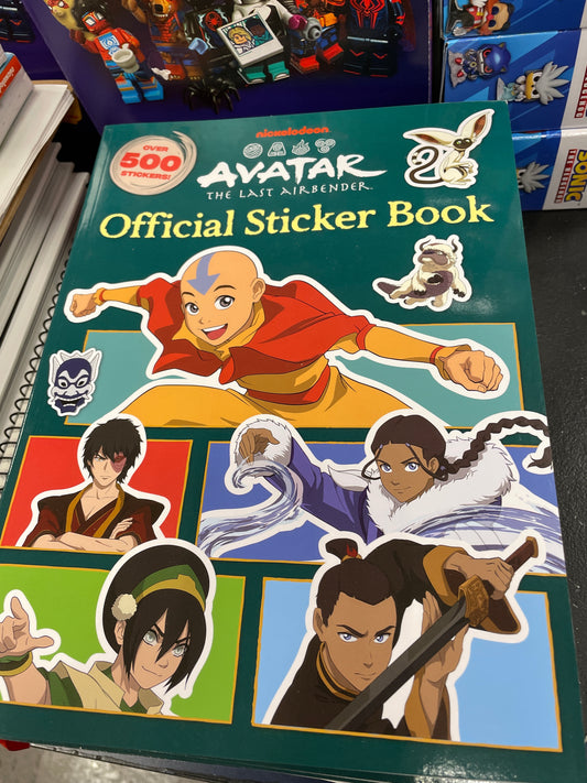 Avatar the last airbender official sticker book