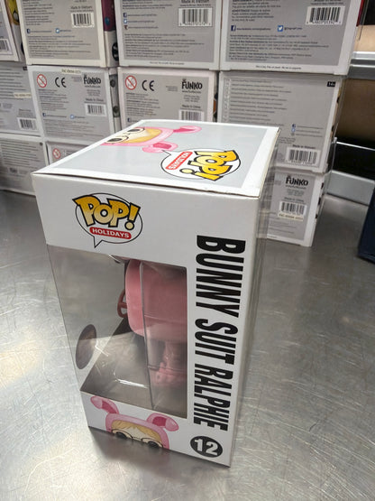 A Christmas Story Bunny Suit Ralphie FLOCKED EXCLUSIVE 12 Funko Pop! Vinyl figure retired movie