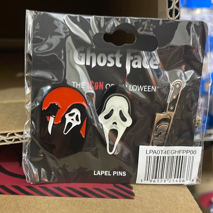 Bioworld Ghost Face Slasher Variety Lapel Pins