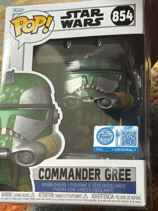 Star Wars Commander Gree 854 exclusive Funko Pop! Vinyl Figure