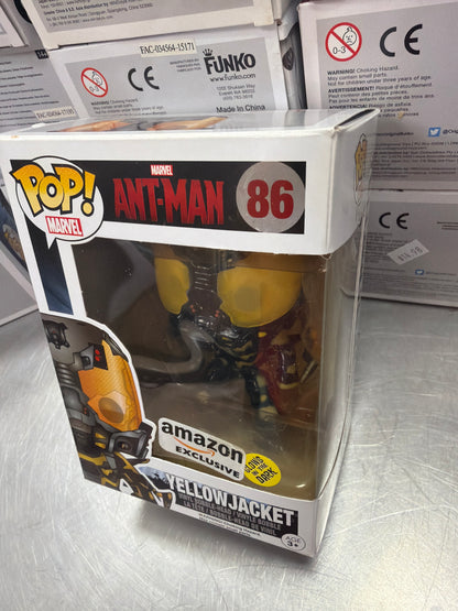 AntMan Yellowjacket gitd 86 exclusive Funko Pop! Vinyl figure marvel
