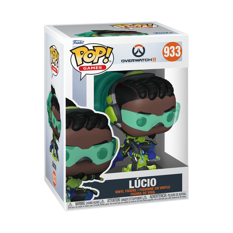 Overwatch 2 - Lucio #933 - Funko Pop! Vinyl Figure (Video Games)