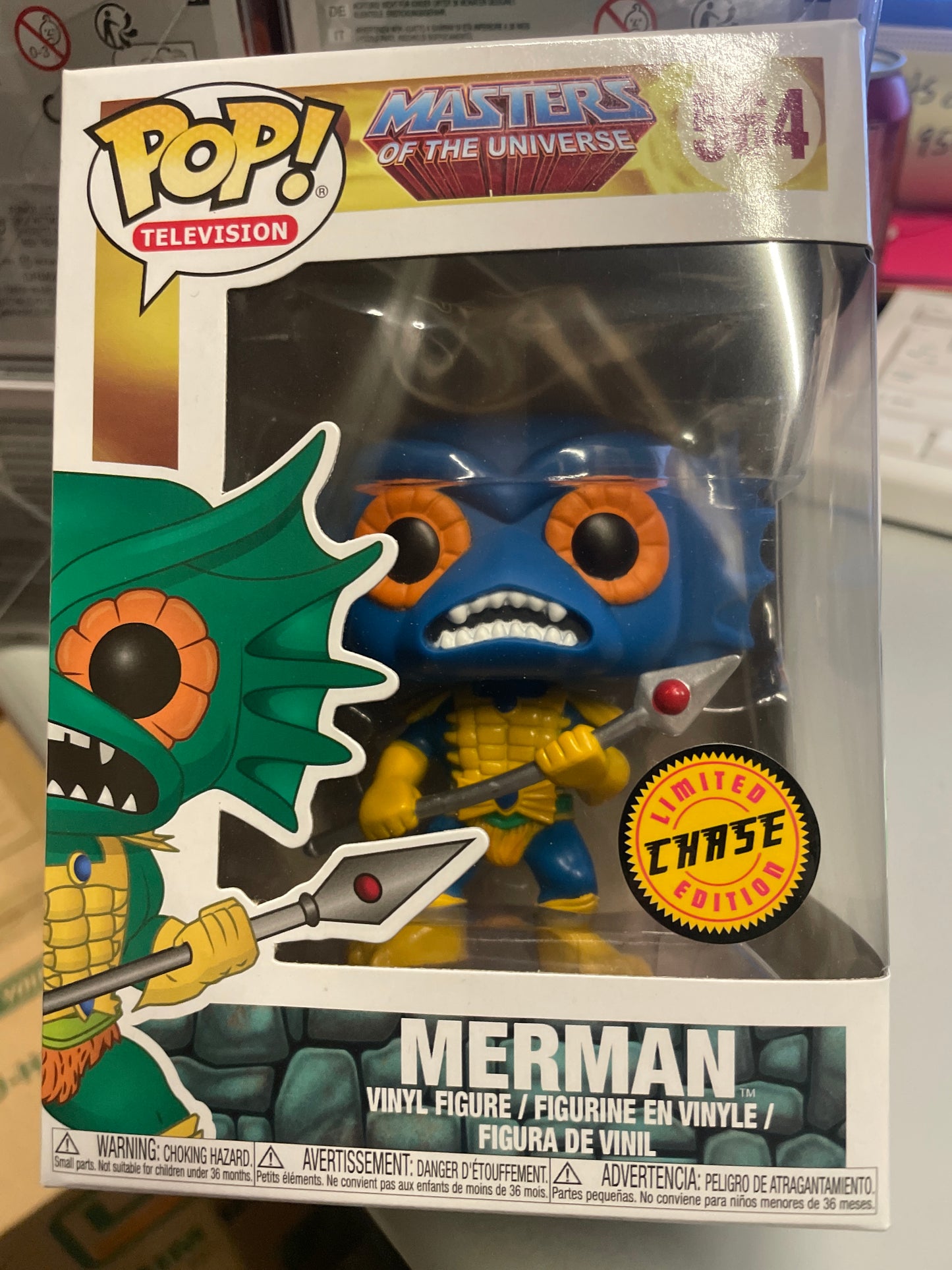 Merman MOTU 564 Funko Pop! Vinyl figure cartoon