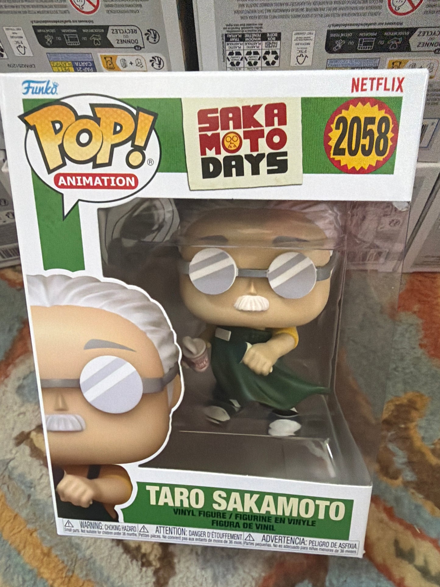 Shaka moto days Taro Sakamoto 2058 Funko pop vinyl figure anime