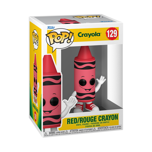 Ad Icoens - Crayola Red Crayon #129 - Funko Pop! Vinyl Figur
