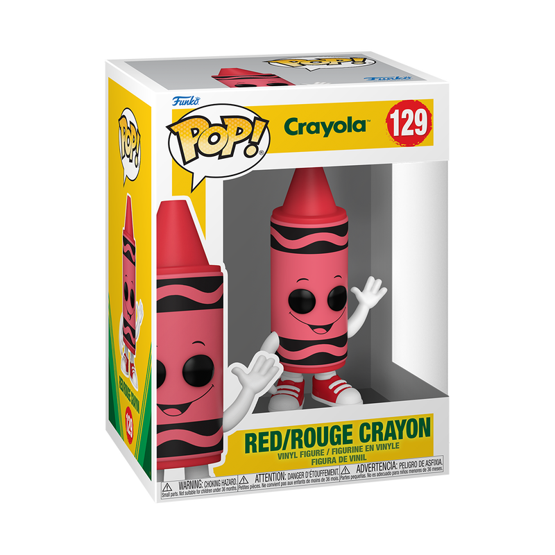 Ad Icoens - Crayola Red Crayon #129 - Funko Pop! Vinyl Figur