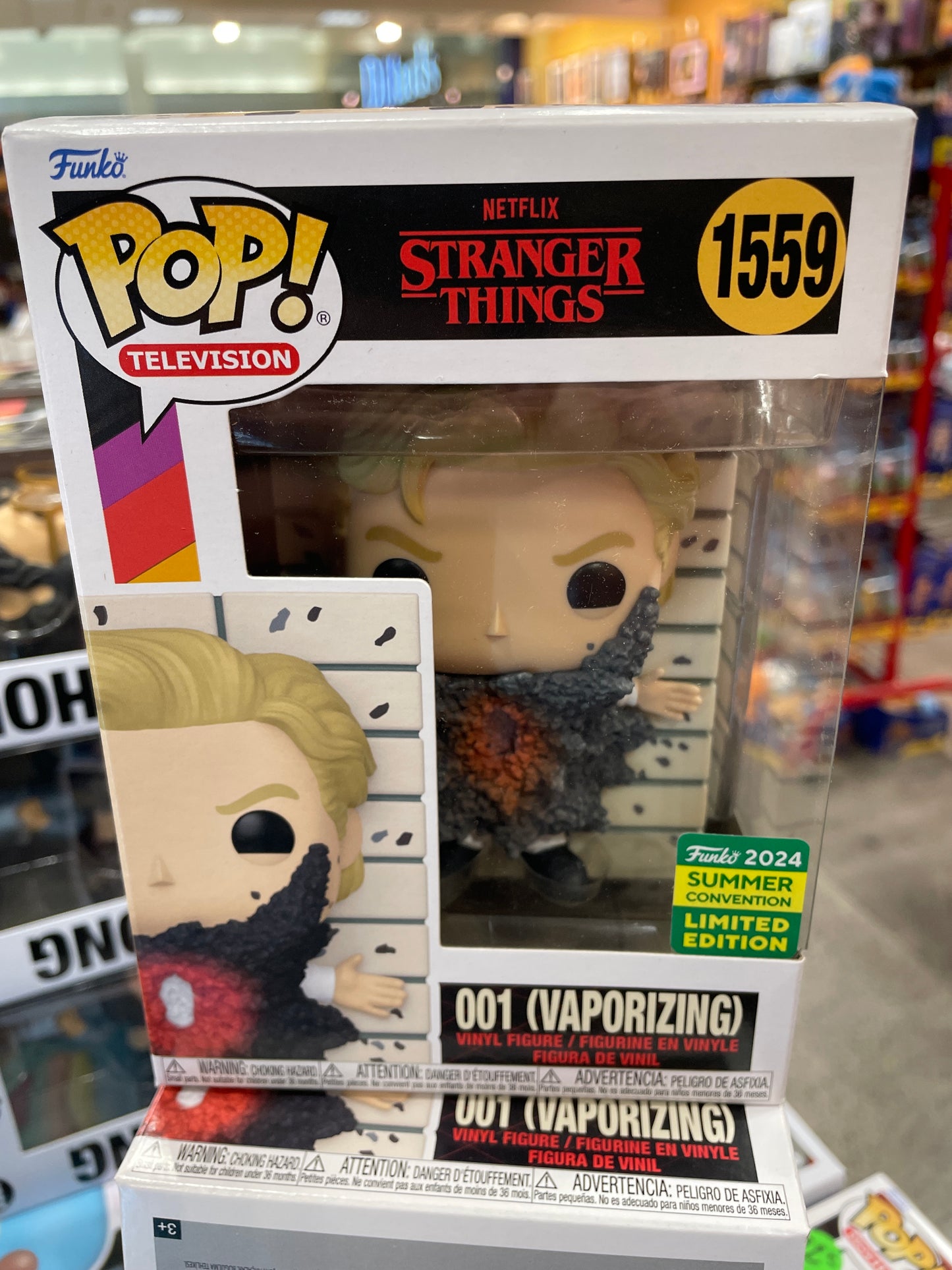 Stranger Things 1559 001 vaporizing Funko Pop! Vinyl Figure television
