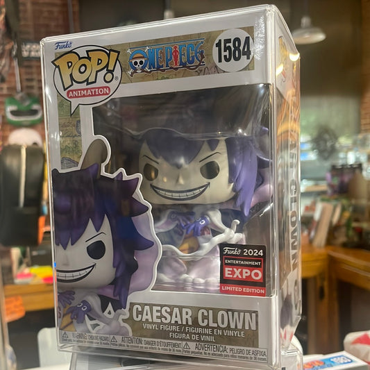 One Piece Caesar Clown 1584 exclusive Funko Pop Vinyl Figure anime