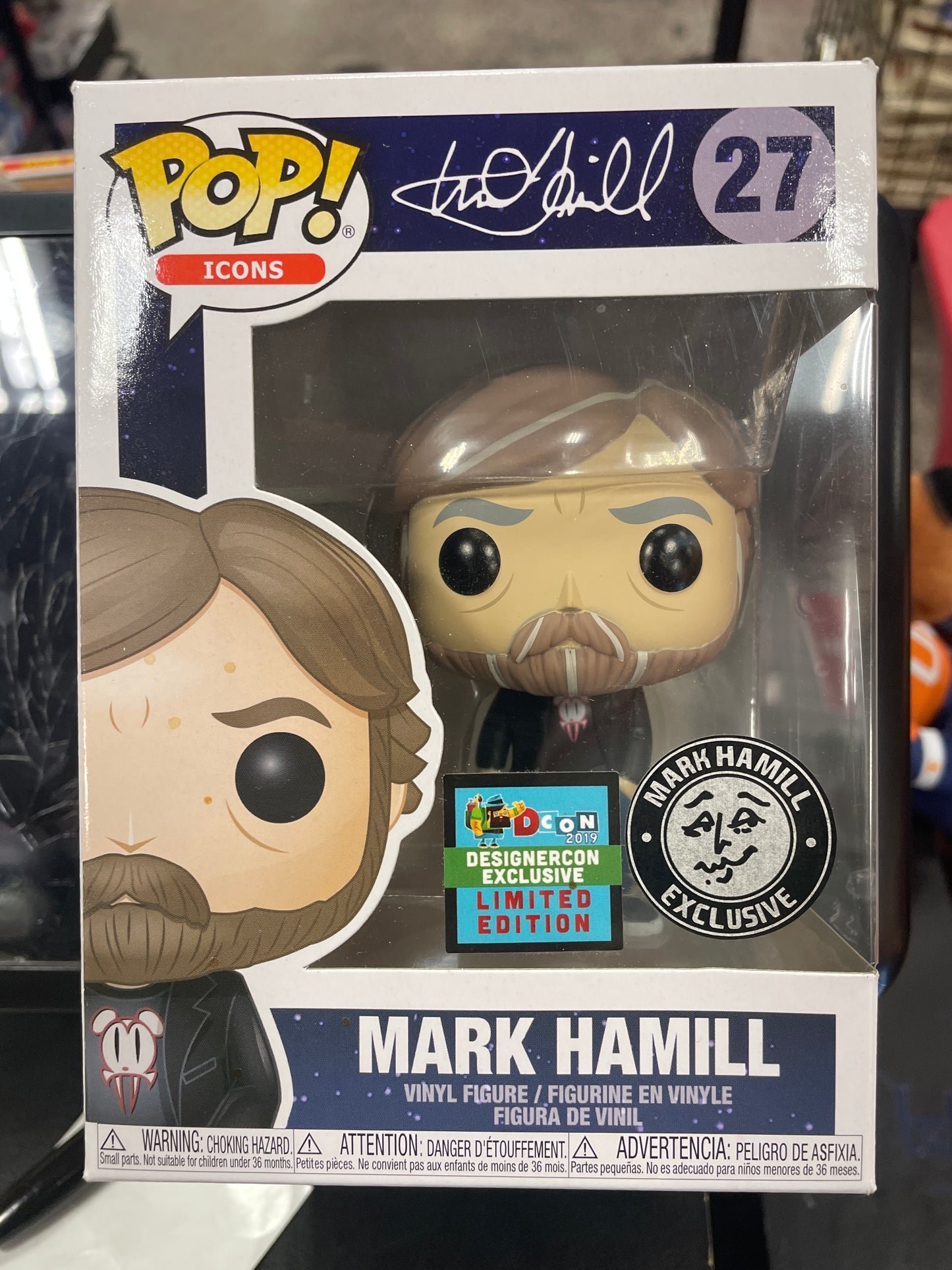 Mark Hamill 27 icons Funko Pop! Vinyl Figure