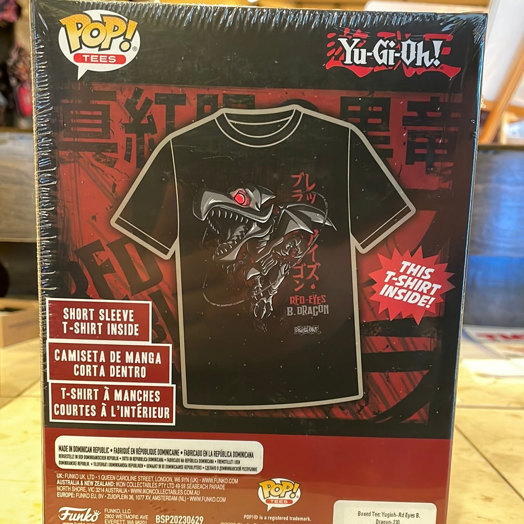 Funko - Yu-Gi-Oh Red Eyes Black Dragon Boxed T-shirt