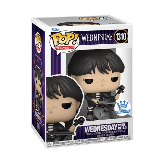 Wednesday with Cello #1310 Exclusive - Funko Pop! Vinyl Figure (television)