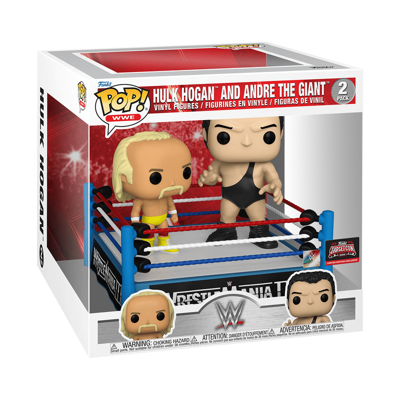 POP! Moment Hulk Hogan and Andre The Giant 2-Pack