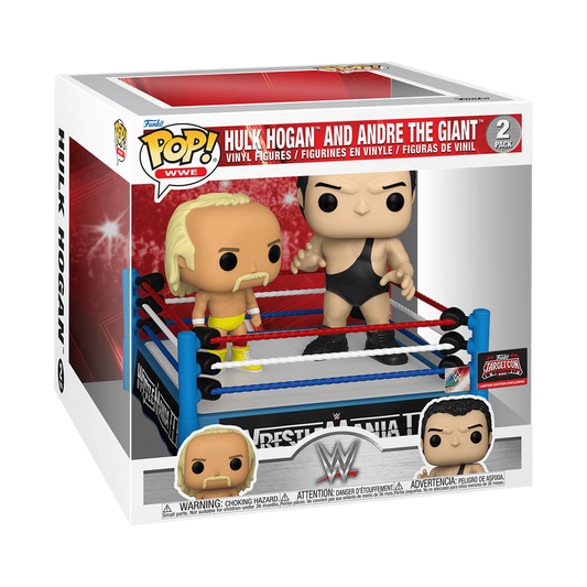 POP! Moment Hulk Hogan and Andre The Giant 2-Pack